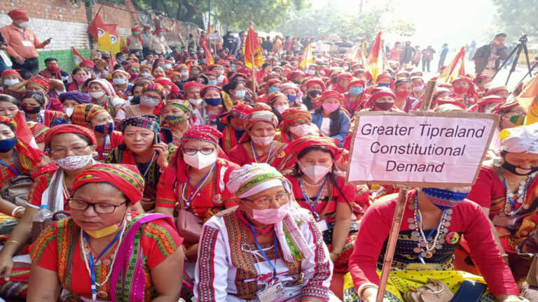 अलग राज्य की मांग को लेकर त्रिपुरा की आदिवासी राजनीति गरम