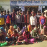 RESCUED TRIBAL LABOURERS