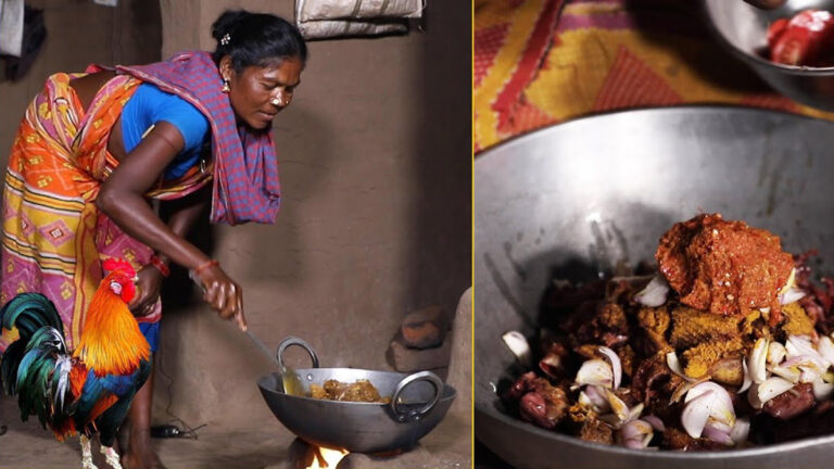 कोरकु कुचिर : कोया आदिवासी परिवार के साथ देसी चिकन की दावत