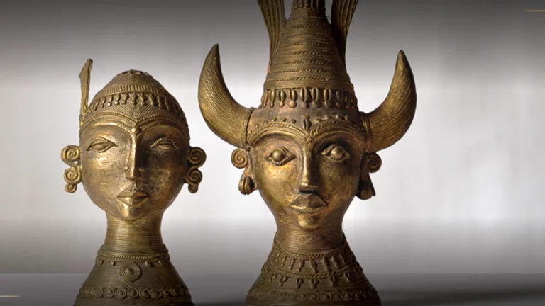 डोकरा आर्ट के किरदार भीमा-भीमीन की क्या कहानी है?