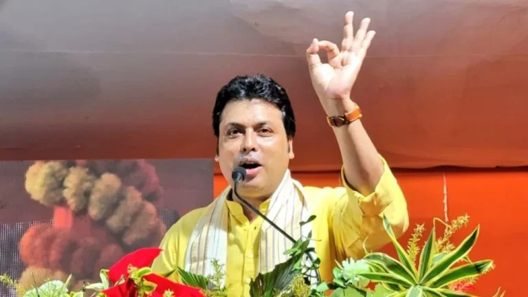 आदिवासियों के बीच कांग्रेस का कोई अस्तित्व नहीं – बिप्लब देब
