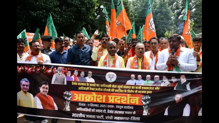 झारखंड: भाजपा ने आदिवासी कार्यकर्ता सूर्या हासंदा की मौत की सीबीआई जांच की मांग की